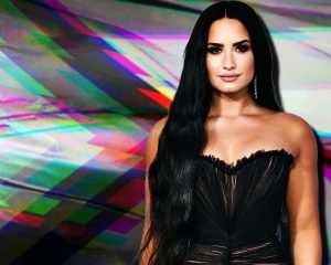 Photo edit of Demi Lovato. Credit: Alexander J. Williams III/Pop Acta.